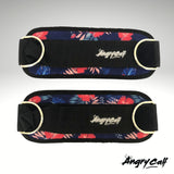 "Jungle Fern" - Angry Calf Ankle Straps for Cable Machine Workouts