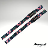 "Cherry Blossom" - Angry Calf Barbell Lifting Straps