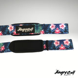 "Cherry Blossom" - Angry Calf Barbell Lifting Straps