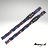 "Jungle Fern" - Angry Calf Barbell Lifting Straps