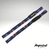 "Jungle Fern" - Angry Calf Barbell Lifting Straps