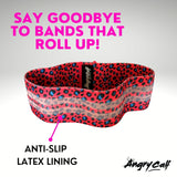 Grow the perfect booty with Angry Calf Back to Black Fabric Booty Bands for Booty Workouts Fitness Exercise Equipment Home Workout
