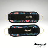 "Cherry Blossom" - Angry Calf Ankle Straps for Cable Machine Workouts